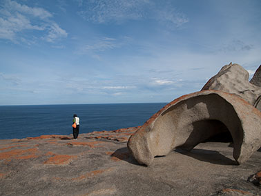 near the edge